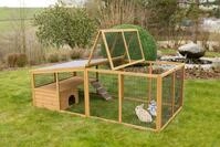 Kerbl Freigehege Kerbl Pet Pet Freigehege mit Ausbruchsperre, 220x115x75 cm
