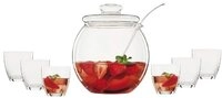 Bohemia Cristal Bowle-Set Bohemia Crystal "Libera" Bowle-Set 9-tlg. (Packung)