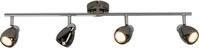 Brilliant LED Deckenstrahler Milano, LED wechselbar, 71 cm Breite, 4 x GU10