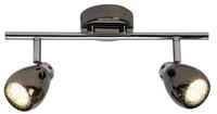 Brilliant Deckenleuchten Milano, Warmwei&szlig;, Lampe Milano LED Spotrohr 2flg