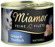 Miamor Feine Filets Naturelle mit Skipjack-Thunfisch 156 g - 12 St&uuml;ck,...