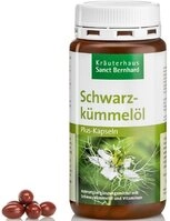 Sanct Bernhard Sanct Bernhard Schwarzk&uuml;mmel&ouml;l-Plus-Kapseln - 180 Kapseln...