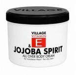 Village Cosmetics K&ouml;rperlotion Jojoba, 1-tlg., pflegende Vitamin E Creme 500 ml
