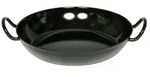 Riess Bratpfanne Schwarzemaille Schlemmerpfanne 16cm, Emaille