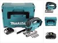 Makita Akku-Stichs&auml;ge DJV 180 Y1J Akku Stichs&auml;ge 18V + 1x Akku 1,5Ah + Makpac...