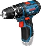 Bosch Professional Akku-Schlagbohrschrauber GSB 12V-15, max. 1300 U/min, Ohne Akku