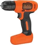 Black + Decker Akku-Bohrschrauber Ultra-Kompakt-Bohrer, Akkubohrer (7.2V, 1.5Ah
