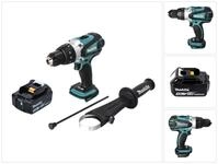 Makita Akku-Schlagbohrschrauber DHP 458 F1 Akku Schlagbohrschrauber 18 V 91 Nm...