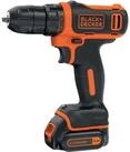 Black + Decker Bohrmaschine BLACK+DECKER Akku-Bohrschrauber BDCDD12, 10,8Volt