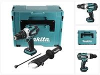 Makita Akku-Schlagbohrschrauber DHP 458 ZJ Akku Schlagbohrschrauber 18 V 91 Nm +