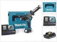 Makita Akku-Schlagbohrschrauber DHP 458 Y1J-D Akku Schlagbohrschrauber 18V 91Nm im
