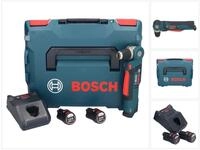 Bosch Professional Bohrmaschine Akku-Winkelbohrmaschine GWB 12V-10, mit 2 x 2 Ah