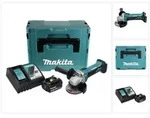 Makita Winkelschleifer DGA 452 RF1J Akku Winkelschleifer 18 V 115 mm + 1x Akku 3,0 Ah