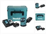 Makita Akku-Exzenterschleifer DBO 180 RF1J 18 V 125 mm + 1x Akku 3,0 Ah +...