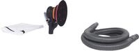 KS Tools Rotationsschleifer Feinschliff-Druckluft-Excenterschleifer mit