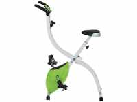 VITALmaxx Heimtrainer Fitness Bike Cardiobike Homebike klappbar limegreen,...