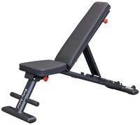 Body-Solid Kraftstation Hantelbank GFID-225B-Black Edition, Als Flach-,...