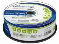 Mediarange DVD-Rohling 25 Rohlinge DVD-R full printable waterguard glossy 4,7GB...