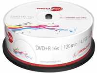 PRIMEON DVD-Rohling 25 Rohlinge DVD+R full printable photo on disc 4,7GB 16x...