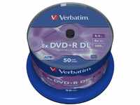 Verbatim DVD-Rohling Verbatim DVD Double Layer DVD+R DL 8.5 GB /240 min 8x, 50...