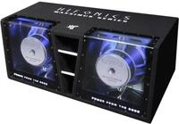 Hifonics Maxximus MXZ12DUAL 2x30cm Geh&auml;usesubwoofer Doppelbandpass Auto-Subwoofer