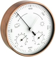 TFA Dostmann Innen-Au&szlig;en Kupfer TFA 20.2027.51 Barometer Thermometer Hygrometer