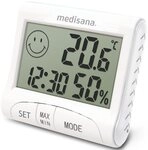medisana HG 100 Innenwetterstation (Innenwetterstation mit Anzeige von