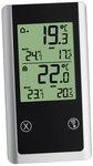 TFA Dostmann Raumthermometer digitales Funk-Thermometer Joker TFA 30.3055.01