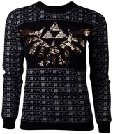 DIFUZED Strickpullover Hyrule Logo schwarz - Zelda
