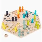 Small Foot Spielesammlung Ludo xxl f&uuml;r 6 Spieler, Geselschaftsspiel, &uuml;berzeugt