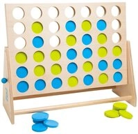 BS Toys Spielesammlung Gesellschaftsspiel 4 in einer Reihe Deluxe, Der...