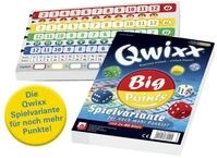 N&uuml;rnberger Spielkarten Spiel, Qwixx - Big Points Zusatzbl&ouml;cke (2 St&uuml;ck)