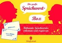 Spiel Die gro&szlig;e Sprichwort-Box