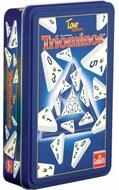 Goliath B.V. Spiel Triominos, Tour Edition in Metallbox (Voyager)
