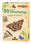 Moses. Verlag Spiel Expedition Natur heimische Schmetterlinge Kartenspiel