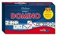 Noris Spiel Familienspiel Zuordnungsspiel Deluxe Doppel 9 Domino 606108003