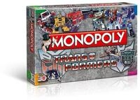 Winning Moves Spiel Monopoly Transformers retro, Brettspiel