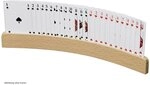 Philos Spiel Spielkartenhalter aus Holz 33 cm [ 151716 ]