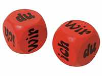 Bartl Spiel, Entscheidungswürfel, 30x30 mm, in Rot, für Fragespiele und