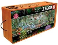 Educa Puzzle Puzzle Wildnis 33600 Teile, Puzzleteile