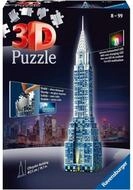 Ravensburger 3D-Puzzle Beleuchtetes 3D-Puzzle Night Edition Chrysler Building...