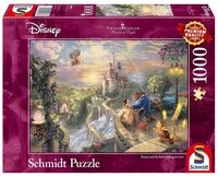 Schmidt Spiele Puzzle 1000 Teile Puzzle Thomas Kinkade Disney Beauty and Beast...