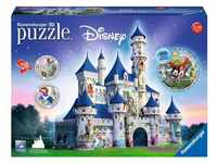 Ravensburger Puzzle 3D Puzzle Disney Schloss, 216 Puzzleteile