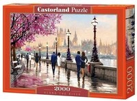 Castorland Puzzle 2000 Teile Puzzle - Entlang des Flusses, Puzzleteile