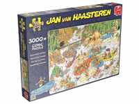 Puzzle 19017 Jan van Haasteren Wildwasser-Rafting, 3000 Puzzleteile