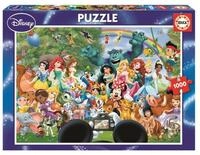 Educa Puzzle Puzzle 9216297 - Marvellous World of Disney - 1000 Teile Puzzle,