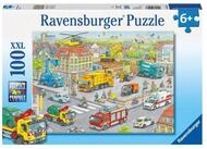 Ravensburger Puzzle Fahrzeuge in der Stadt Puzzleteile: 100, Puzzleteile