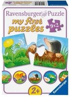 Ravensburger Puzzle Kinderpuzzle 9x2 Teile - Tiere im Garten, Puzzleteile