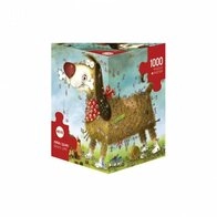 HEYE Spiel, Puzzle - Dog's Life, Degano - Triangular 1000 Teile
