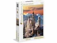 Clementoni® Puzzle High Quality Collection, Neuschwanstein, 1500 Puzzleteile,...